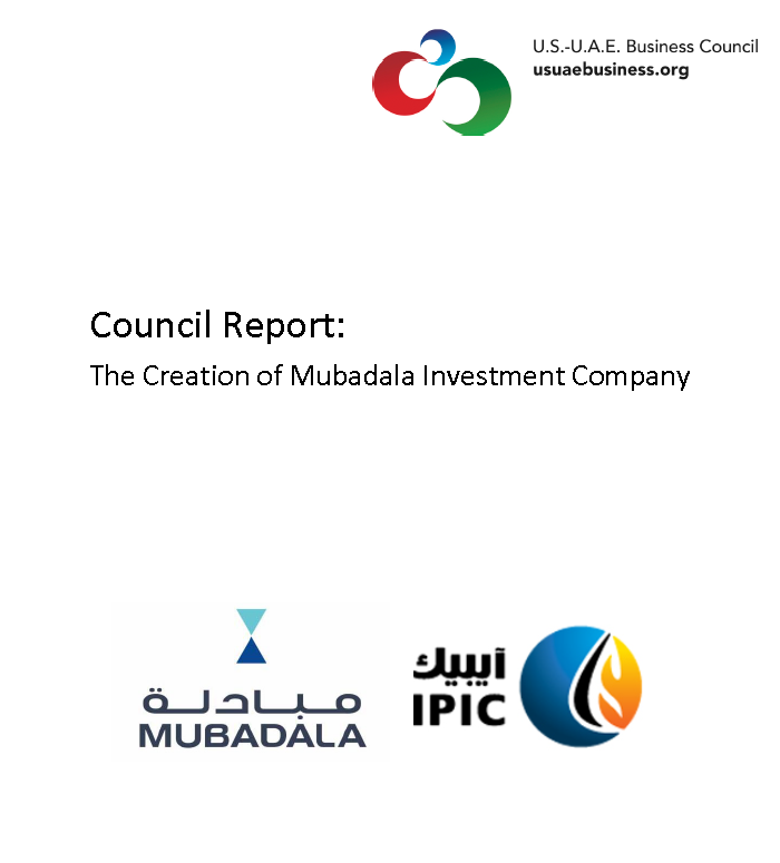 The Creation of the Mubadala Investment Company The U.S.U.A.E