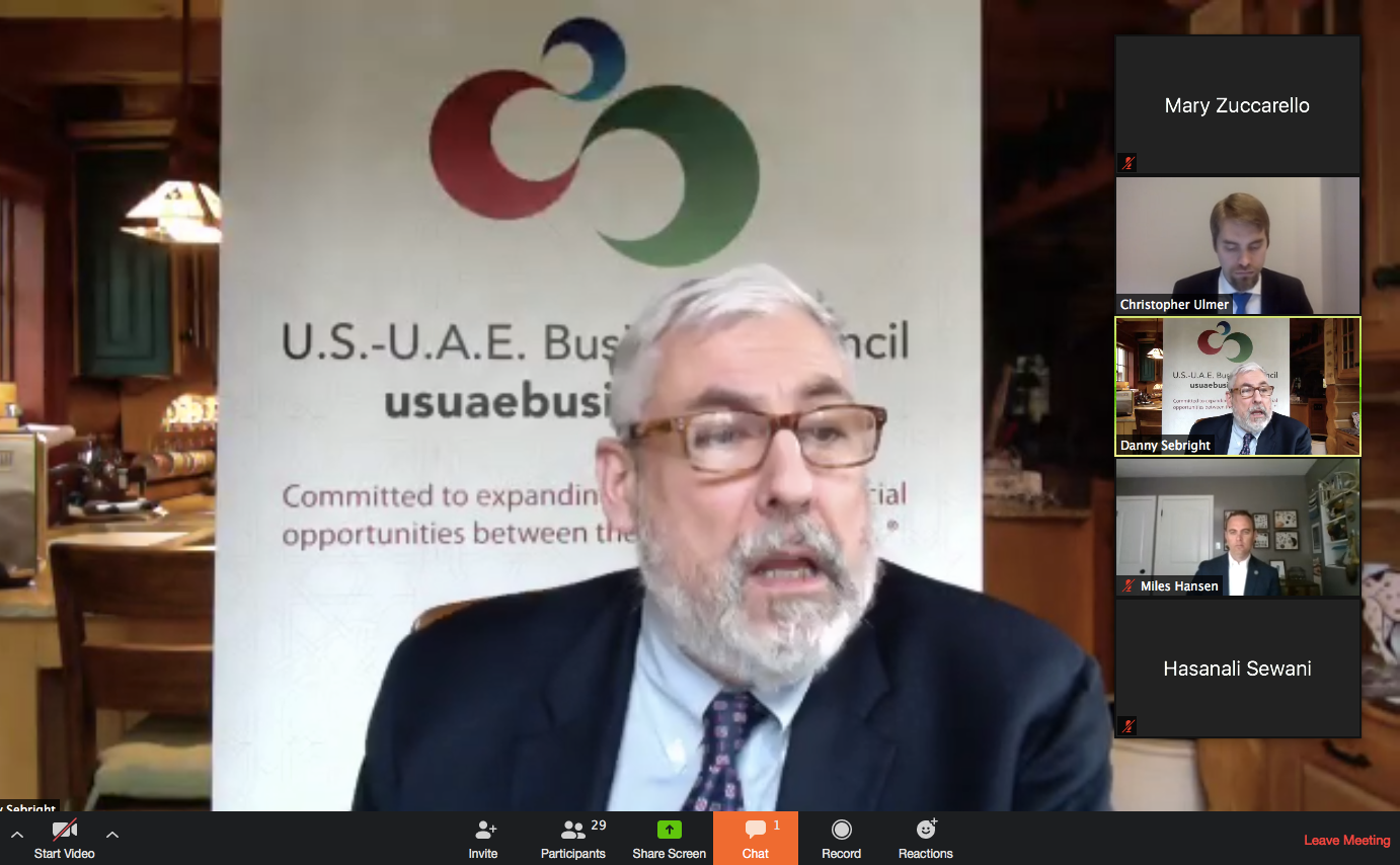 U.S.U.A.E. Business Council & World Trade Center Utah Host Virtual Trade Mission inar The